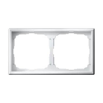 Рамка 2-ая (двойная), Белый Лотос, серия Art Gallery, Systeme Electric